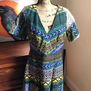 EUC Anthropologie V-Neck Dress by Tracy Reese